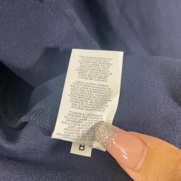 cAbi 3375 Jacket Medium Navy Blue In The Band Military Moto Long Sleeve - Picture 14 of 15